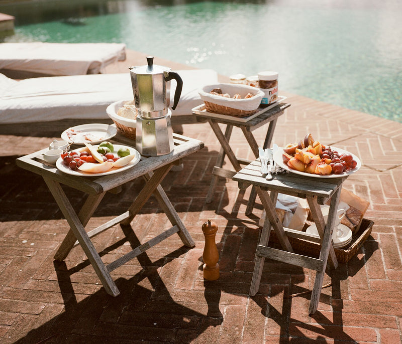 Breakfast By Swimming Pool