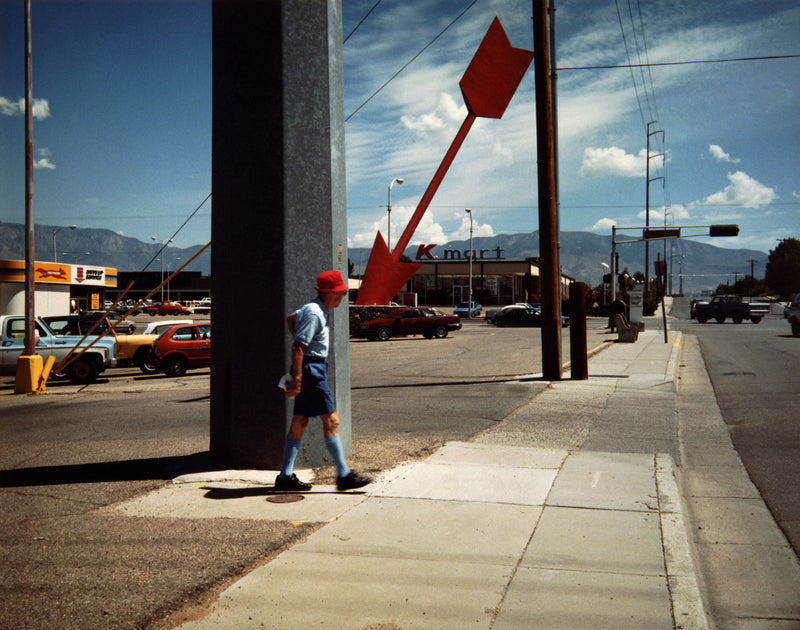 MAN AND ARROW ALBUQUERQUE, NEW MEXICO, 1986
