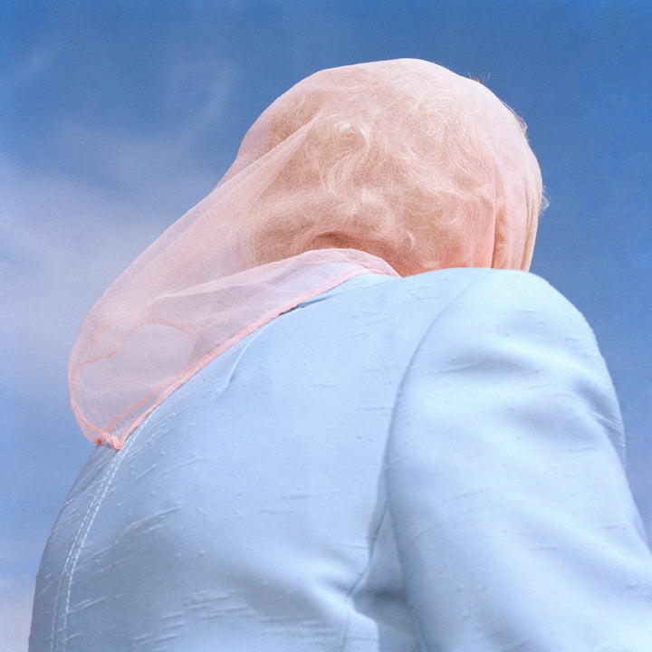 Pink Chiffon and Blue sky